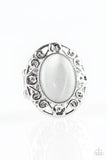 Paparazzi ♥ Moonlit Marigold - White ♥ Ring