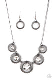 Paparazzi ♥ PIXEL Perfect - Black Necklace