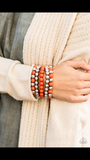 Paparazzi Pop-You-Larity - Orange ♥ Bracelet
