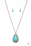 Paparazzi ♥ BADLAND To The Bone - Copper ♥ Necklace