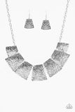Paparazzi ♥ Here Comes The Huntress - Silver ♥ Necklace