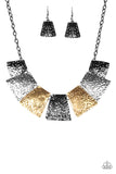 Paparazzi ♥ Here Comes The Huntress - Multi ♥ Necklace