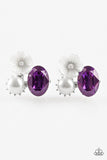 Paparazzi ♥ Lily Lagoon - Purple Post ♥ Post Earrings