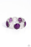 Paparazzi ♥ Ethereal Excursion - Purple ♥ Bracelet