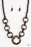 Paparazzi ♥ Endless Summer - Brown ♥ Necklace