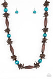 Paparazzi Cozumel Coast - Blue ♥ Necklace