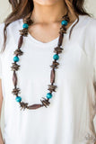 Paparazzi Cozumel Coast - Blue ♥ Necklace