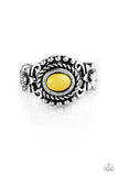Paparazzi ♥ All Summer Long - Yellow - Ring
