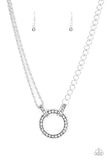 Paparazzi ♥ Razzle Dazzle - White Necklace