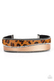 Paparazzi Flirtatiously Feline - Brown ♥ Bracelet