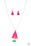 Paparazzi Triple The Tassel - Multi ♥ Necklace