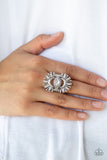 Paparazzi ♥ Deco Diva - White Ring