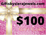 Gift Card from Gifts by Siera Jewels
