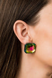 Paparazzi Show Glow - Paparazzi - Multi Rainbow Iridescence Earring