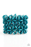 Paparazzi ♥ Hawaii Haven - Blue ♥ Bracelet