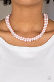 Paparazzi ♥ Put On Your Party Dress - Pink ♥ Necklace