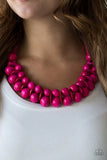 Paparazzi ♥ Caribbean Cover Girl - Pink ♥ Necklace