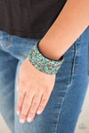 Paparazzi Bracelet ~ Crush Rush - Green