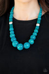 Paparazzi ♥ Panama Panorama - Blue ♥ Necklace