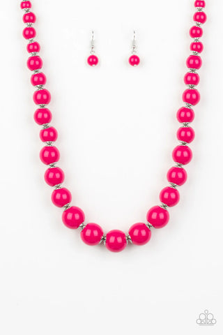 Paparazzi ♥ Everyday Eye Candy - Pink ♥ Necklace