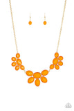 Paparazzi ♥ Flair Affair - Orange ♥ Necklace