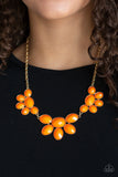 Paparazzi ♥ Flair Affair - Orange ♥ Necklace