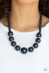 Paparazzi ♥ SoHo Socialite - Blue ♥ Necklace