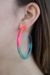 Paparazzi - Awesome Aura - Multi ♥ Earrings