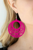 Paparazzi ♥ SEA Le Vie! - Pink ♥ Earrings