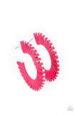 Paparazzi - Everybody Conga! - Pink ♥ Earrings