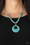 Paparazzi ♥ Oasis Goddess - Blue ♥ Necklace