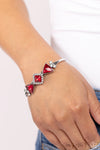 Paparazzi ♥ Strategic Sparkle - Red ♥ Bracelet