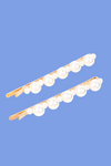 Paparazzi Put A Pin In It - Gold Pearls Hair Bobby Pins