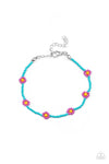 Paparazzi ♥ Camp Flower Power - Purple ♥ Bracelet