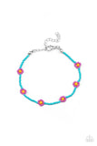 Paparazzi ♥ Camp Flower Power - Purple ♥ Bracelet