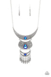 Paparazzi ♥ Lunar Enchantment - Blue ♥ Necklace