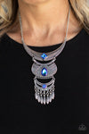 Paparazzi ♥ Lunar Enchantment - Blue ♥ Necklace