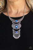 Paparazzi ♥ Lunar Enchantment - Blue ♥ Necklace