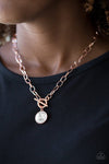 Paparazzi ♥ She Sparkles On - Copper ♥ Necklace