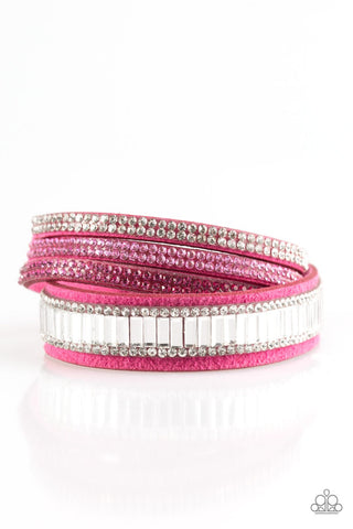 Paparazzi Just In SHOWTIME - Pink ♥ Bracelet Choker