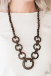 Paparazzi ♥ Endless Summer - Brown ♥ Necklace