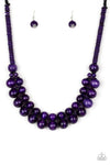 Paparazzi Caribbean Cover Girl - Purple Necklace