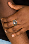 Paparazzi ♥ Not So Novice - Black - Ring
