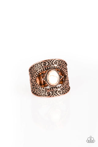 Paparazzi Rural Relic - Copper ♥ Ring
