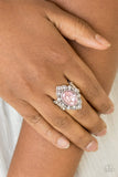 Paparazzi ♥ Power Behind The Throne - Pink - Ring