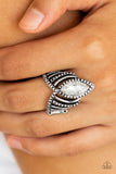 Paparazzi Heres Your Crown - White ♥ Ring