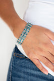 Paparazzi "Modern Magnificence" Blue Bracelet