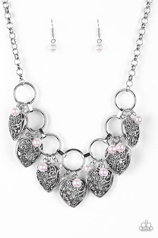 Paparazzi Very Valentine - Pink ♥ Necklace