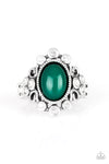 Paparazzi Noticeably Notable - Green ♥ Ring