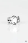 Paparazzi ♥ Shine Bright Like A Diamond - White Ring